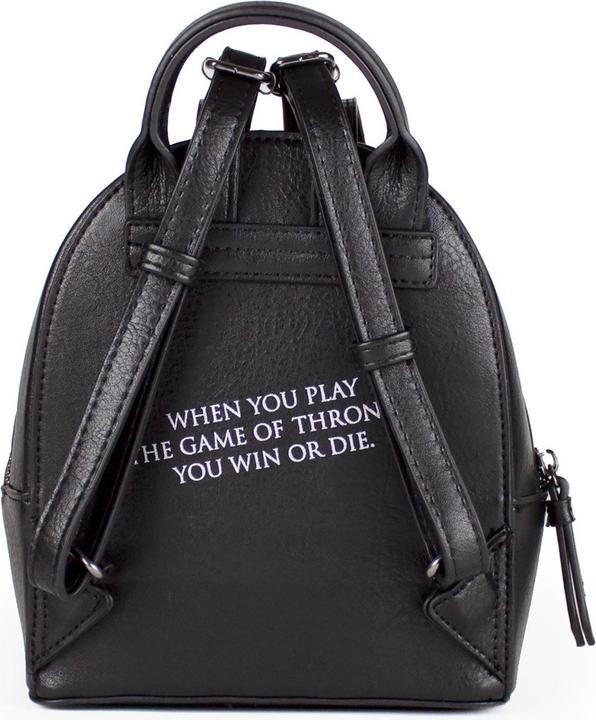 Actual product image Danielle Nicole Iron Throne Game of Thrones Mini Backpack