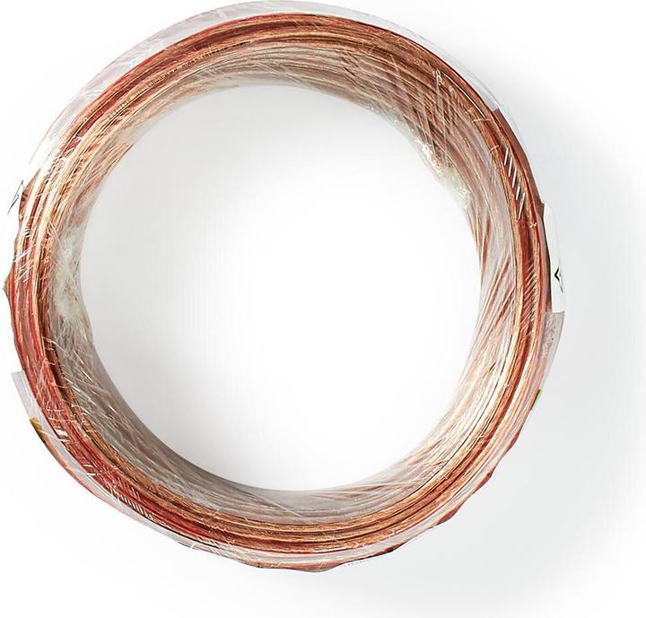 Image du produit Nedis Câble de haut-parleur 2X 0.75 mm² CCA 15.0 m rond PVC Enveloppé Unisexe (15 m, 0.75 mm²² mm)