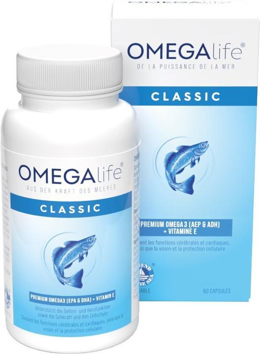 Produktbild Omega-Life Classic 500 Kapseln (60 Stück, Kapseln, 120 g)