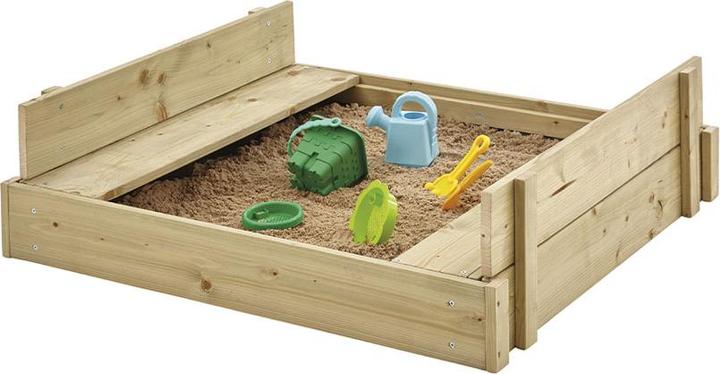Image du produit TP Toys Sandkasten mit Holzdeckel