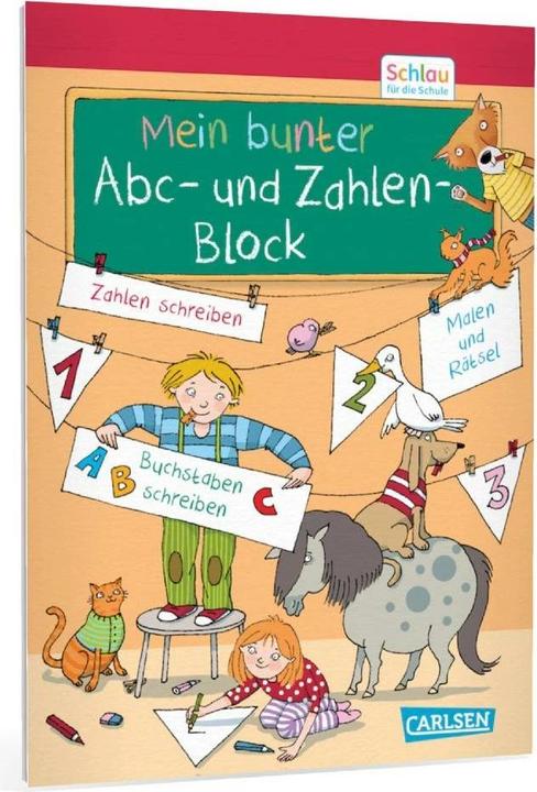 Produktbild Schlau für die Schule: Mein bunter ABC- und Zahlen-Block (Deutsch, Sabine Rothmund, Caroline Fuchs, 2023)