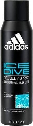 Immagine prodotto adidas Spray Corpo Uomo 150 Ice Dive (Getto vaporizzato, 150 ml)