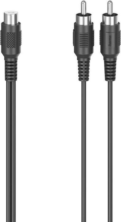 Produktbild Hama Subwoofer-Adapter, 2 Cinch-Stecker - Cinch-Kupplung (Cinch)