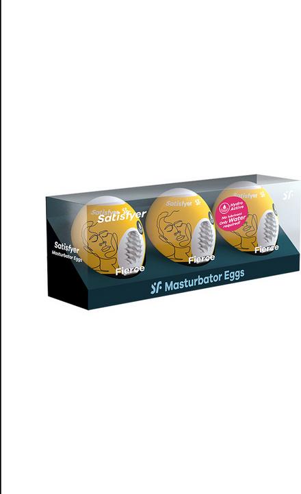 Produktbild Satisfyer Masturbator Egg Set - Fierce
