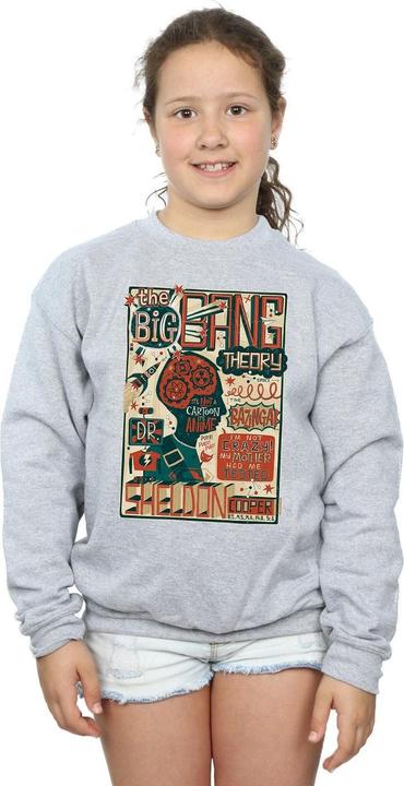 Immagine prodotto Big Bang Theory Infographic Poster Felpa Ragazze (152, 158)