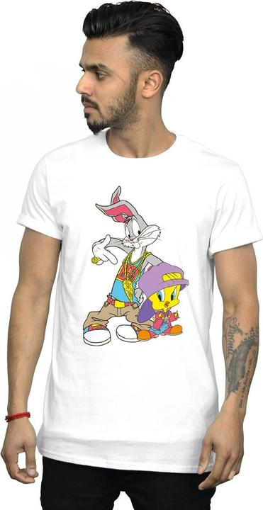 Image du produit Looney Tunes - T-shirt BUGS AND TWEETY HIP HOP - Homme (M)