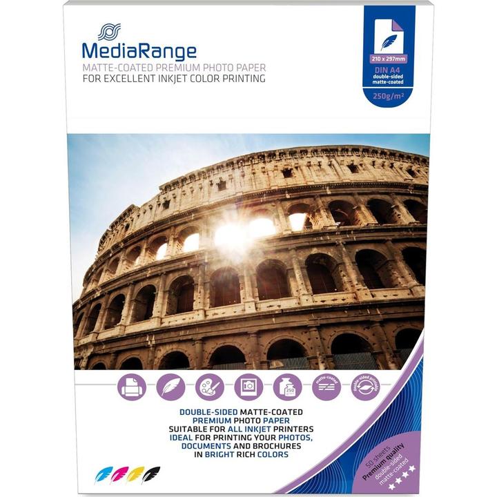 Actual product image MediaRange Photo paper (250 g/m², A4, 50 x)