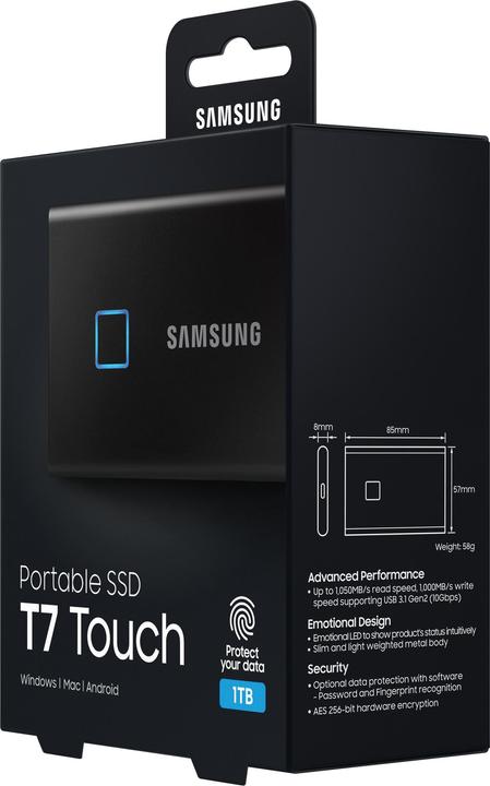 Productafbeelding Samsung Draagbare T7 Touch (1000 GB)