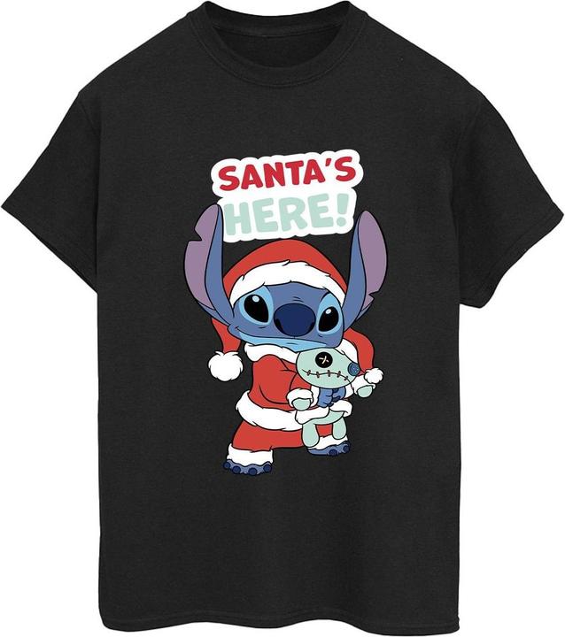 Image du produit Disney - T-shirt LILO & STITCH SANTA'S HERE - Femme (L)