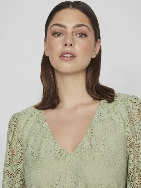 Actual product image Vila Tie waist dress with long sleeves (XS)