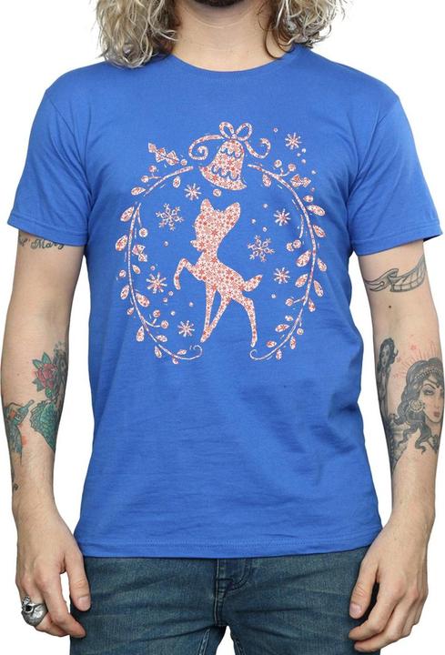 Produktbild Disney Bambi Christmas Wreath TShirt (3XL)