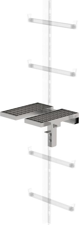 Produktbild Munk Einklappbares Ruhepodest zum Anbau an Einholmleitern (Anlegeleiter, 1000 cm)