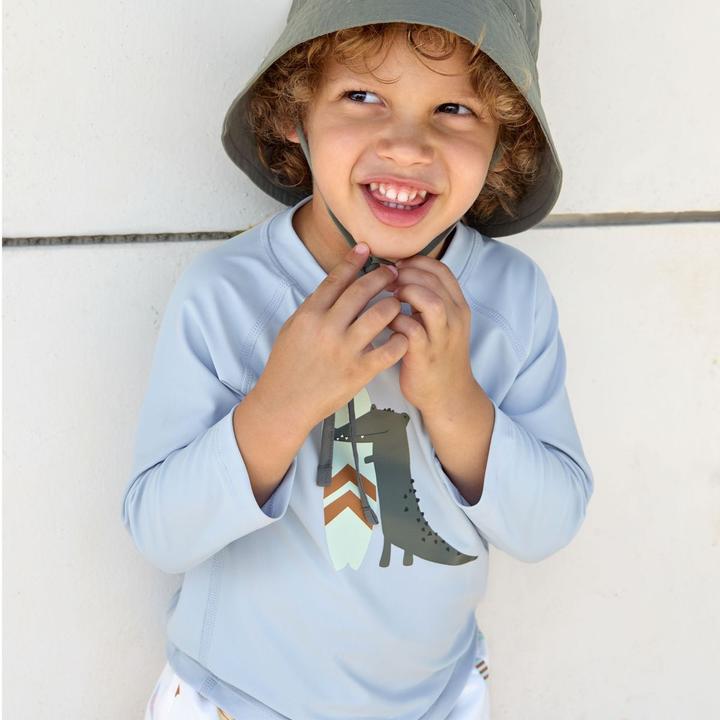 Image du produit Lässig Baby-Bademode Bade-Shirt LSF Long Sleeve Rashguard - Crocodile (92)
