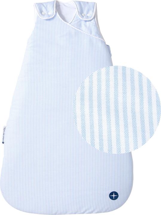 Blau-Weiss gestreift