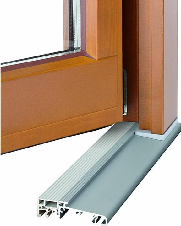 Actual product image G-U System threshold for wooden front doors