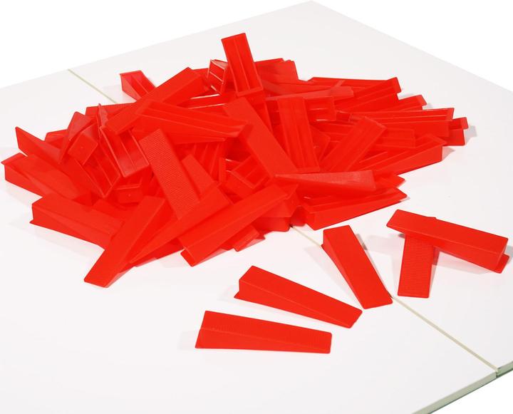 Produktbild XPOtool Fliesen Nivelliersystem Keile 1000 Stück Fliesenkeile Montagekeile