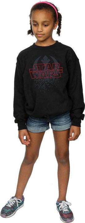 Immagine prodotto Star Wars The Last Jedi Shattered Emblem Felpa Ragazze (140, 146)
