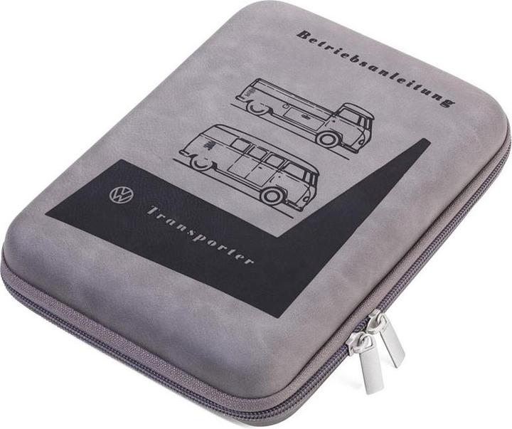 Produktbild Troika VW TRAVEL CASE Organizer-Etui für Fahrzeugpapiere, grau/schwarz