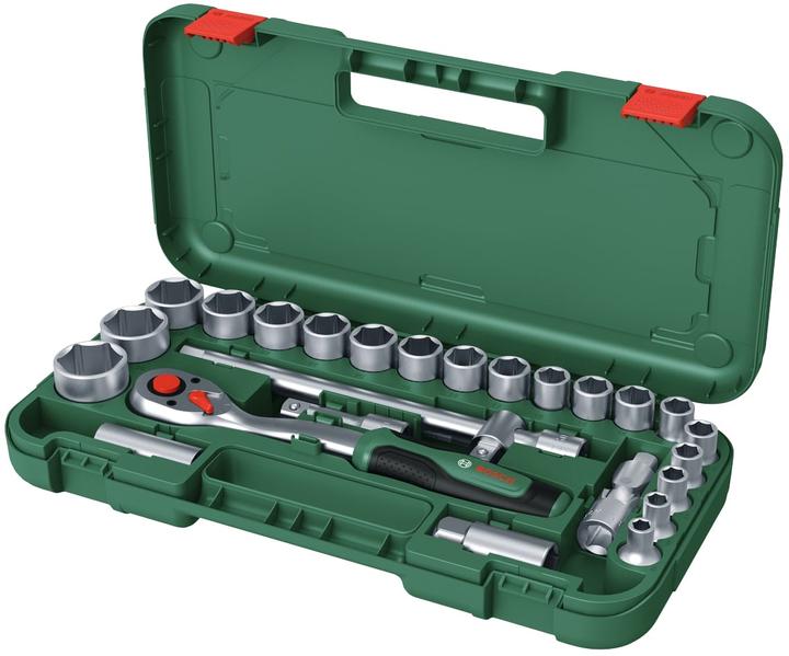 Actual product image Bosch Professional Ratschen-Set (8 mm, 9 mm, 10 mm, 11 mm, 12 mm, 13 mm, 14 mm, 15 mm, 16 mm, 17 mm, 18 mm, 19 mm, 20 mm, 21 mm, 22 mm, 24 mm, 27 mm, 30 mm, 32 mm)