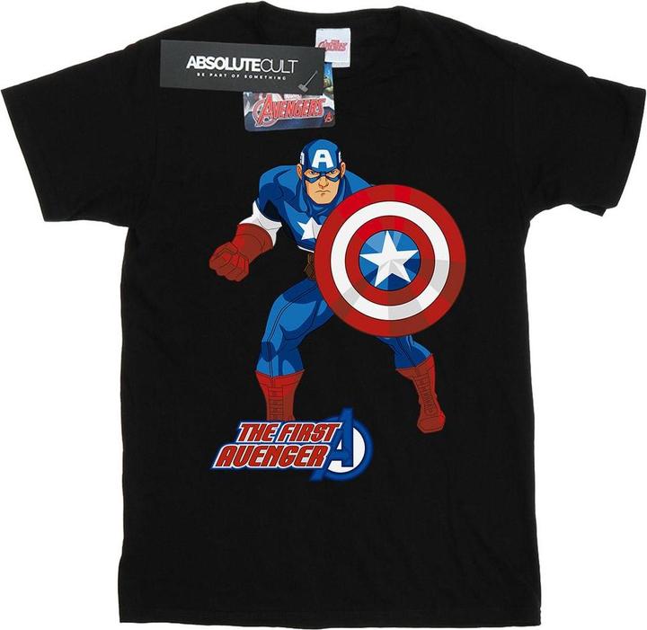 Image du produit Mens Captain America The First Avenger T-Shirt (XL)