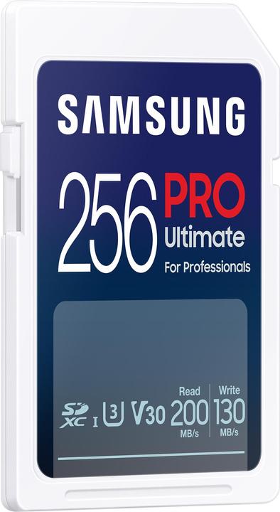 Image du produit Samsung PRO Ultimate (256 Go, SDXC, U3, UHS-I)