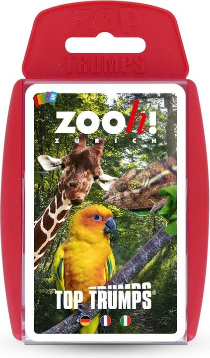 Immagine prodotto Unique Top Trumps Zoo Zurigo (Italiano, Francese, Tedesco)