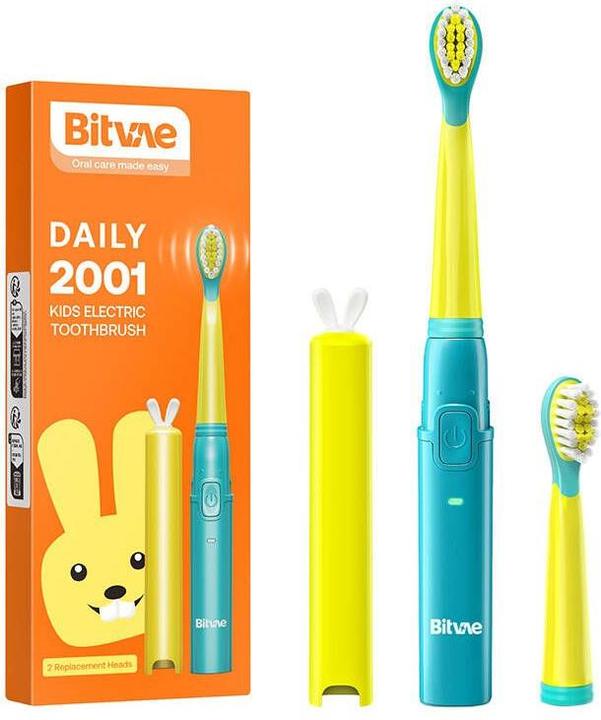 Produktbild Bitvae Sonic toothbrush with head set BV 2001 (blue/yellow) (Schallzahnbürste)
