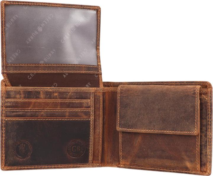 Produktbild Greenburry Vintage Sternzeichen Geldbörse Leder 12 cm