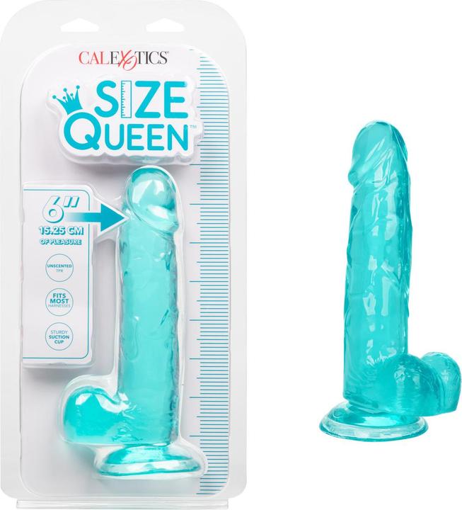Image du produit CalExotics Taille Queen™ 6"/15.25 cm - Bleu