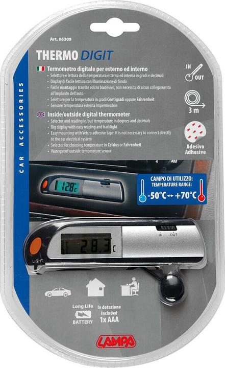 Actual product image Lampa Digital thermometer