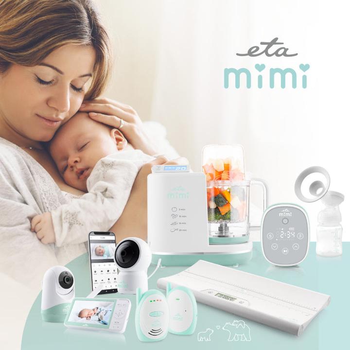 Immagine prodotto ETA Bilancia per bambini | 730690000 MIMI | Peso massimo (capacità) 20 kg | Precisione 5 g | Bianco (20 kg)