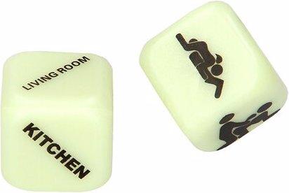 Image du produit S-Line Light Up Your Sexy Night Dice - Brille dans l'obscurité (Jeux de dés)