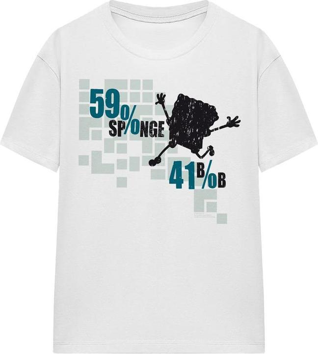 Produktbild Spongebob Squarepants 59% Sponge 41% Bob TShirt (L)