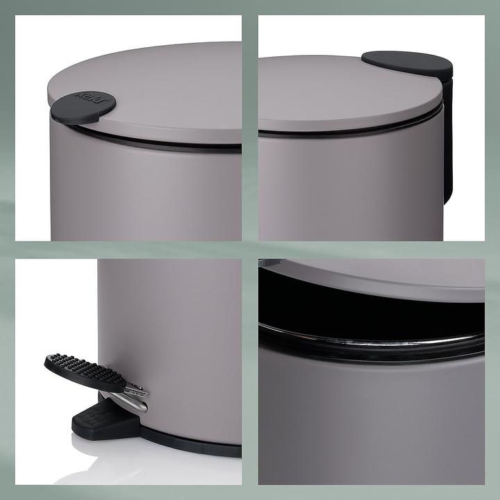 Immagine prodotto Kela Cestino a pedale Tappetini in acciaio inox (12 l)