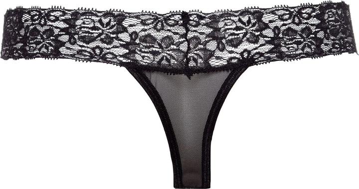 Produktbild Christine Le Duc Perlenstring mit offenem Schritt Pia Schwarz (XL)