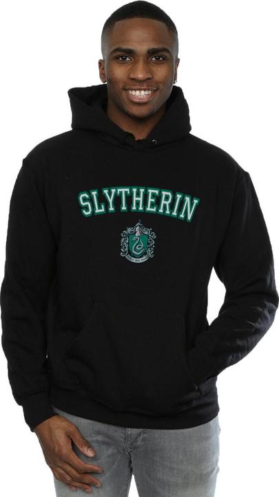 Immagine prodotto Slytherin Crest Felpa con Cappuccio Uomo (L)