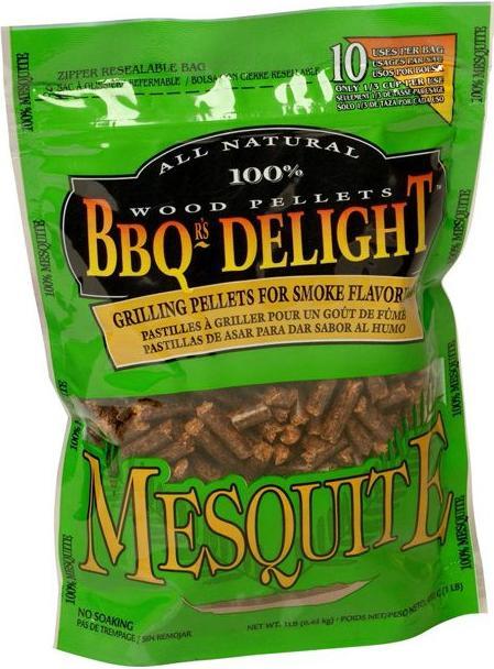 Actual product image BBQ’s Delight Pellets Mesquite Wood