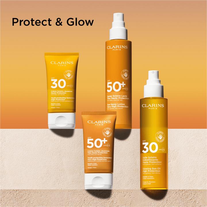 Produktbild Clarins Sun - SONNENPFLEGE-KÖRPERLOTION SPF50+ (Sonnenlotion, SPF 50+, 150 ml, 203 g)