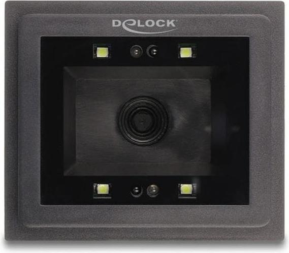 Produktbild Delock USB Barcodescanner 1D und 2D kabelgebunden für den stationären Einbau (1D-Barcodes, 2D-Barcodes)