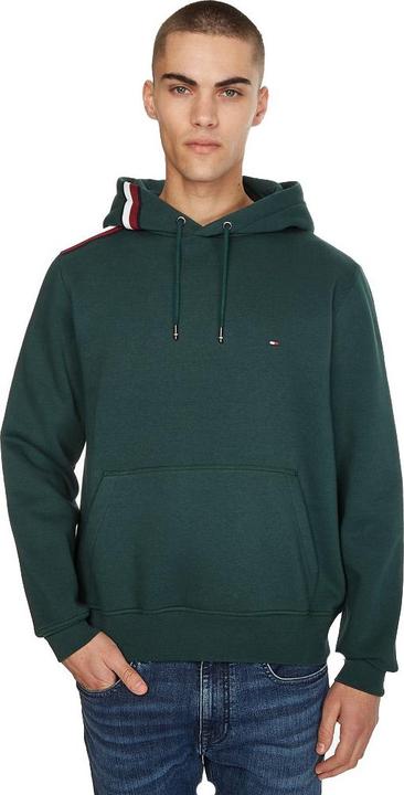 Produktbild Tommy Hilfiger Herren Global Stripe Hoody Hoodies, Hunter, M (M)