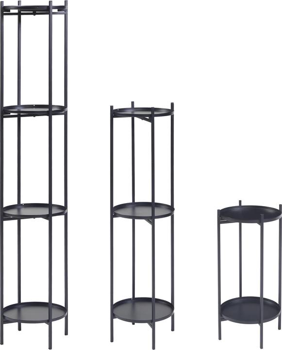 Actual product image En.Casa Tuusula plant stand set of 3