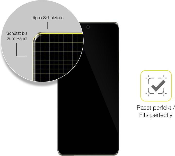 Produktbild Dipos 3D Full Cover Schutzfolie (1 Stück, Ulefone Armor 17 Pro)