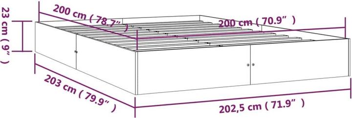 Produktbild VidaXL Kelvin (200 x 200 cm)