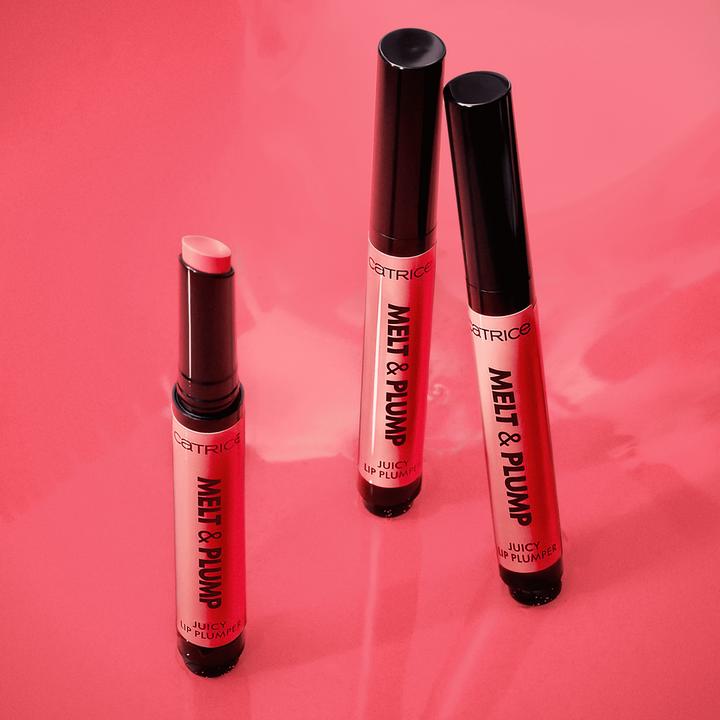 Actual product image Catrice Melt & Plump Juicy Lip Plumper (020 Hyp-nude-tized in a pink nude shade)