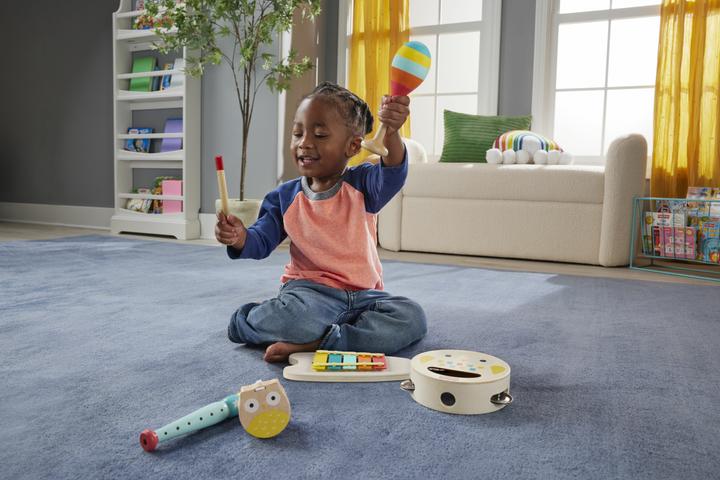 Image du produit Fisher-Price Coffret musical en bois (Multilingue)