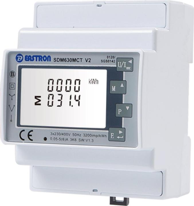 Actual product image Growatt TPM-CT-E 100A 3-phase electricity meter Smart Meter