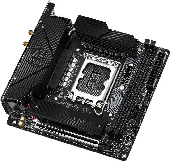 Image du produit AsRock Z790I Lightning WiFi 1700 mATX HDMI/DP DDR5 retail (LGA 1700, Intel Z790, Mini-ITX)