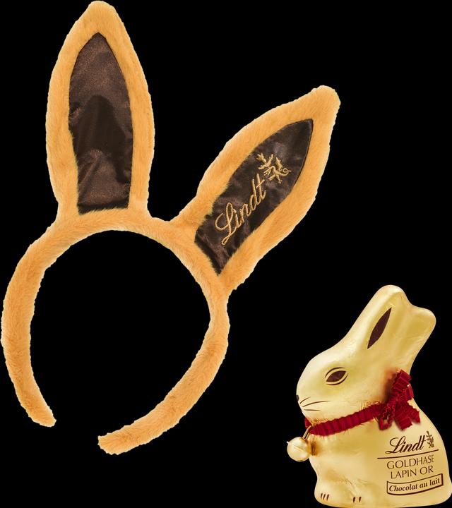 Produktbild Lindt GOLDHASE Milch Kinder Plüschohren 50g (50 g)