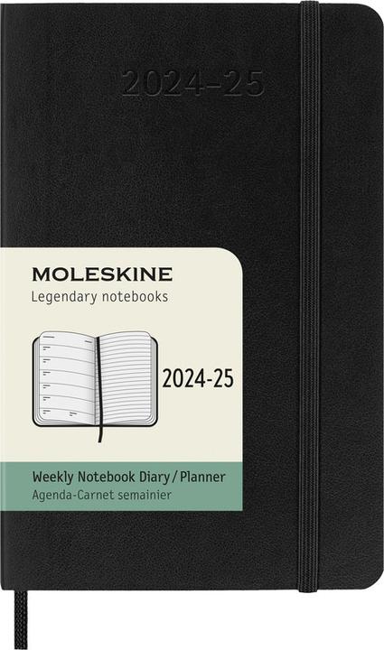 Actual product image Moleskine Weekly calendar (A6, Pocket, English)