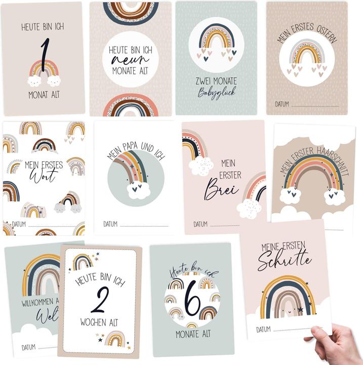 Produktbild Papierdrachen Regenbogen Mein 1 Jahr